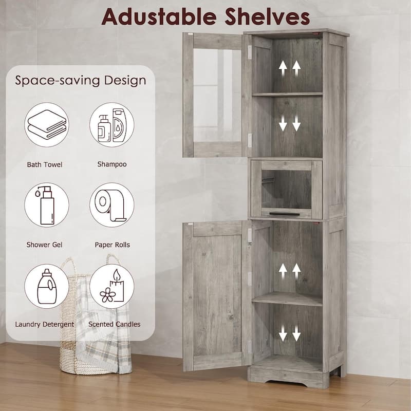 Narrow Storage Cabinet