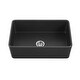 preview thumbnail 5 of 15, 36-Inch Fireclay Farmhouse Kitchen Sink - Contemporary European Design