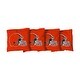 preview thumbnail 1 of 1, Cleveland Browns NFL Football Orange Cornhole Bags All-Weather Resin Filled