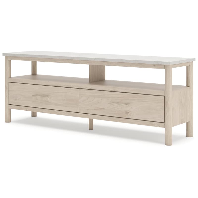 Signature Design by Ashley Cadmori 72" TV Stand for TVs up to 82 - 72"W x 19"D x 27"H