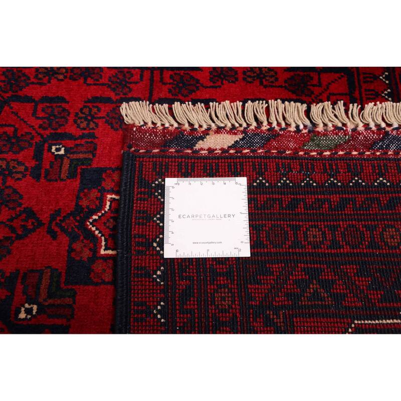 ECARPETGALLERY Hand-knotted Finest Khal Mohammadi Red Wool Rug - 5'9 x 7'10