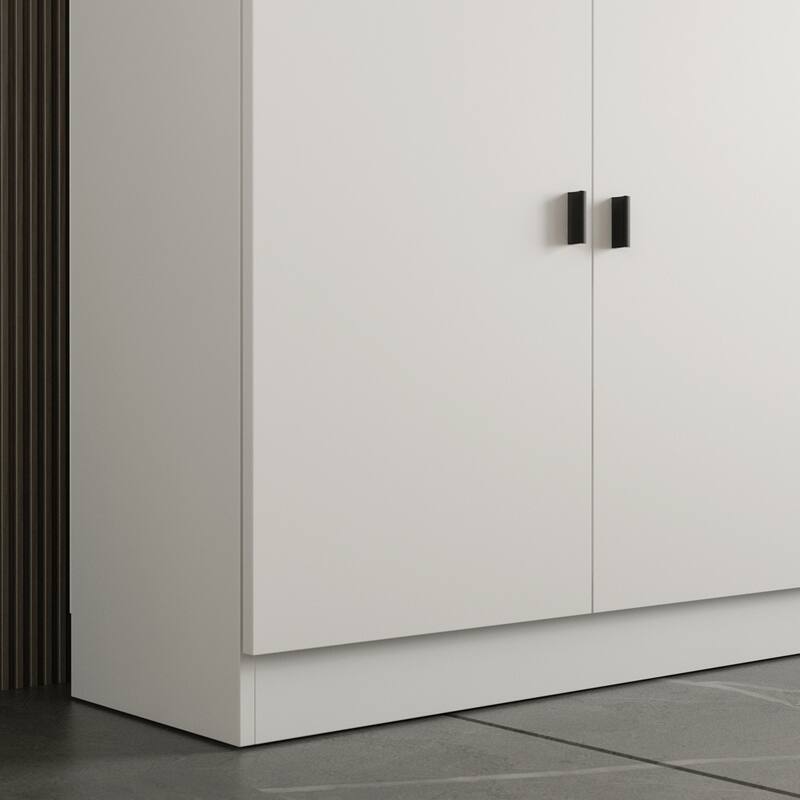 Timechee Combined Bookcase Kitchen Cabinet Display Cabinet Pantry