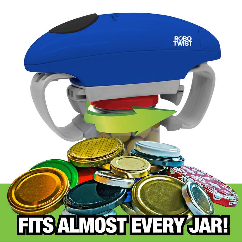 Robo Twist Electric Jar Opener Automatic Hands-Free Kitchen Gadget