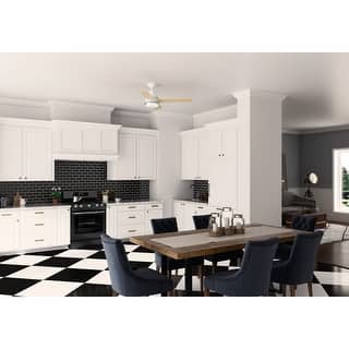 Casablanca 54" Daphne Ceiling Fan with LED Light Kit and Wall Control - Transitional