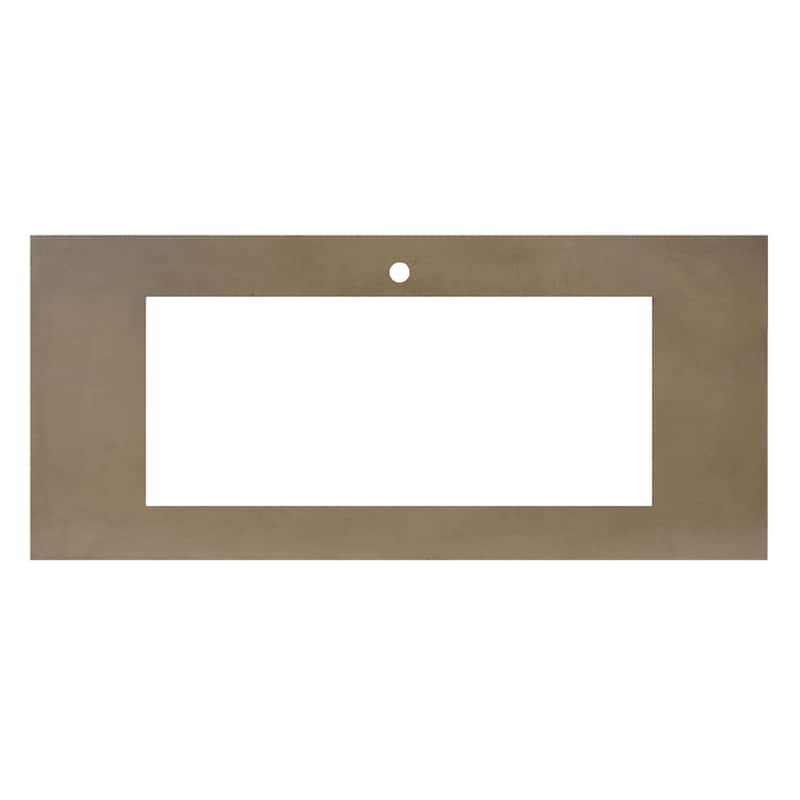 48" NativeStone Concrete Vanity Top - Trough 3619 Sink Cutout (Top Only) - 48.5"