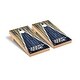 preview thumbnail 1 of 3, Illinois Springfield UIS Prairie Stars Weathered Cornhole Board Set