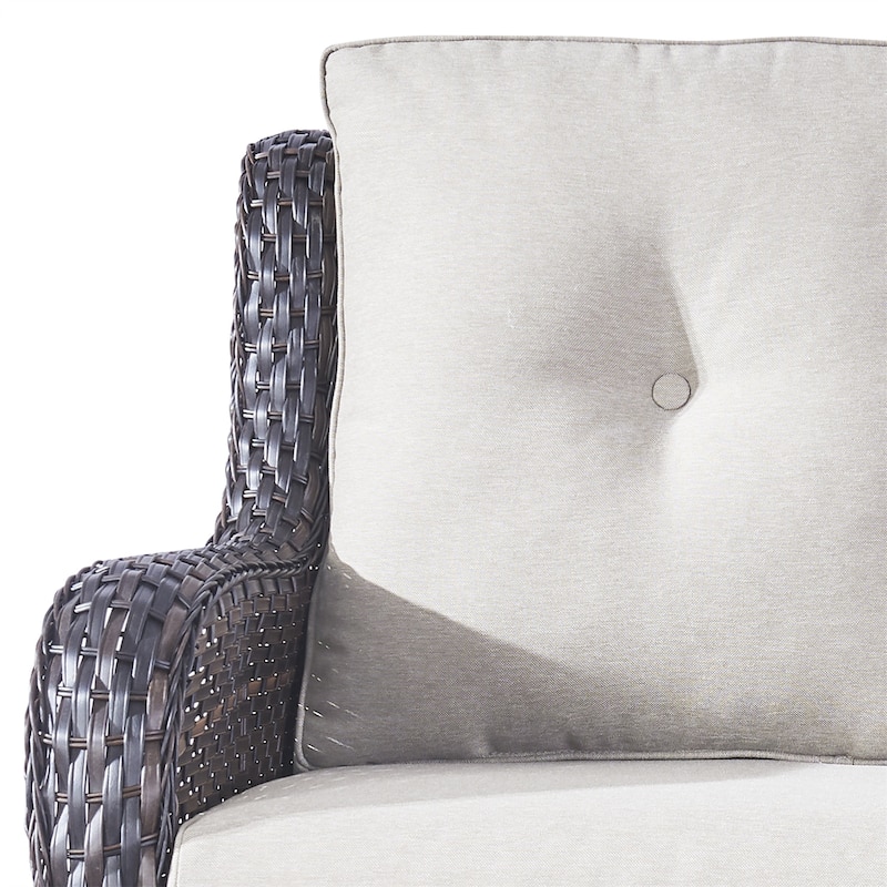 Gymojoy Outdoor Sofa Furniture Patio Loveseat Sofa with Weather-Resistant Cushions