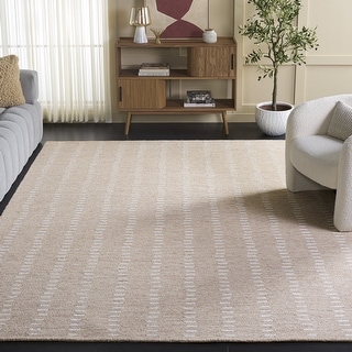 SAFAVIEH Handmade Abstract Damhnait Contemporary Wool Rug