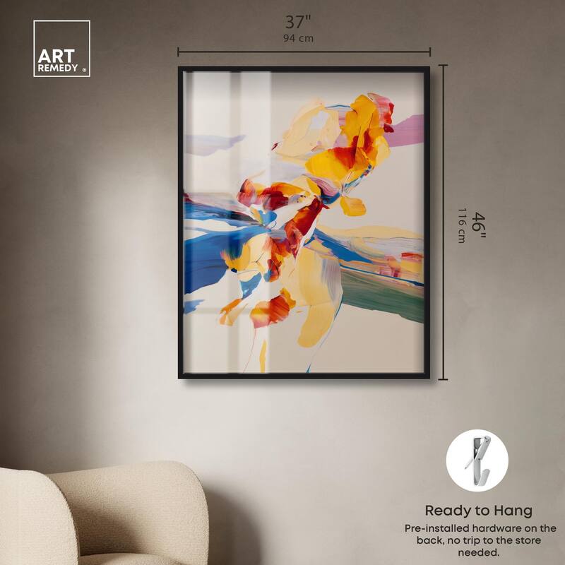 Flippant Bloom III Shadowbox by Art Remedy