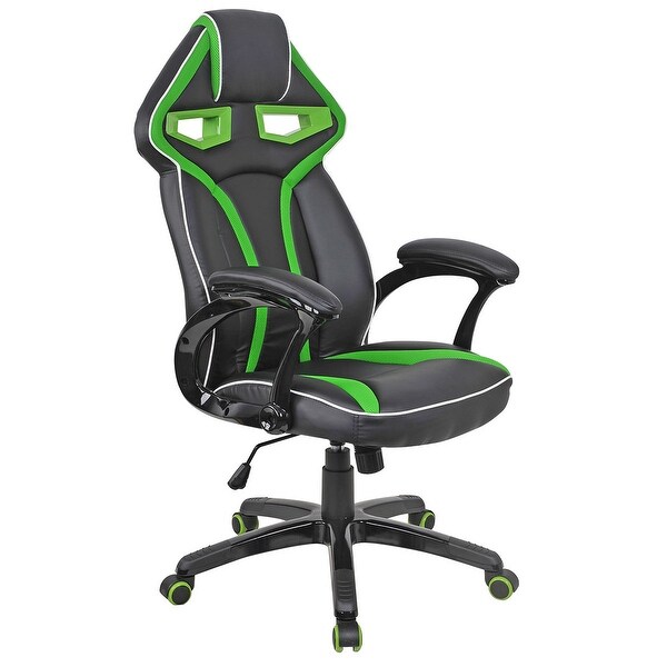 Costway Racing Bucket Seat Office Chair High Back Gaming Chair Desk Task Ergonomic