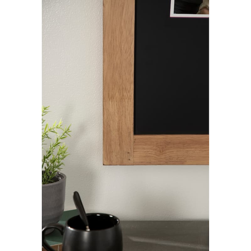 Kate and Laurel Samuels Wood Framed Wall Chalkboard - 24x36