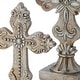 preview thumbnail 3 of 2, 8" Resin Renaissance Cross Set of 2