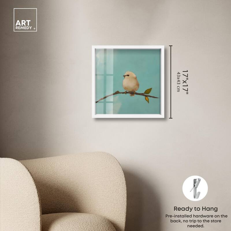 Azure Avian Shadowbox by Art Remedy