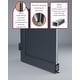 preview thumbnail 4 of 35, VDOMDOORS Manux 8933 | Front Door Exterior Door | Steel | Frame & Hardware Included | 18x80, Matte Black Entry Door