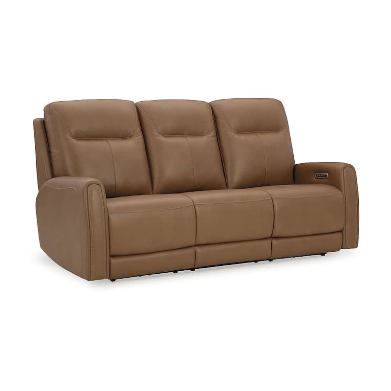Signature Design by Ashley Tryanny Brown Power Reclining Sofa - 82"W x 39"D x 43"H