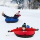 preview thumbnail 11 of 18, Goplus 40" Heavy-Duty Inflatable Snow Tube for Sledding with Tire Pump