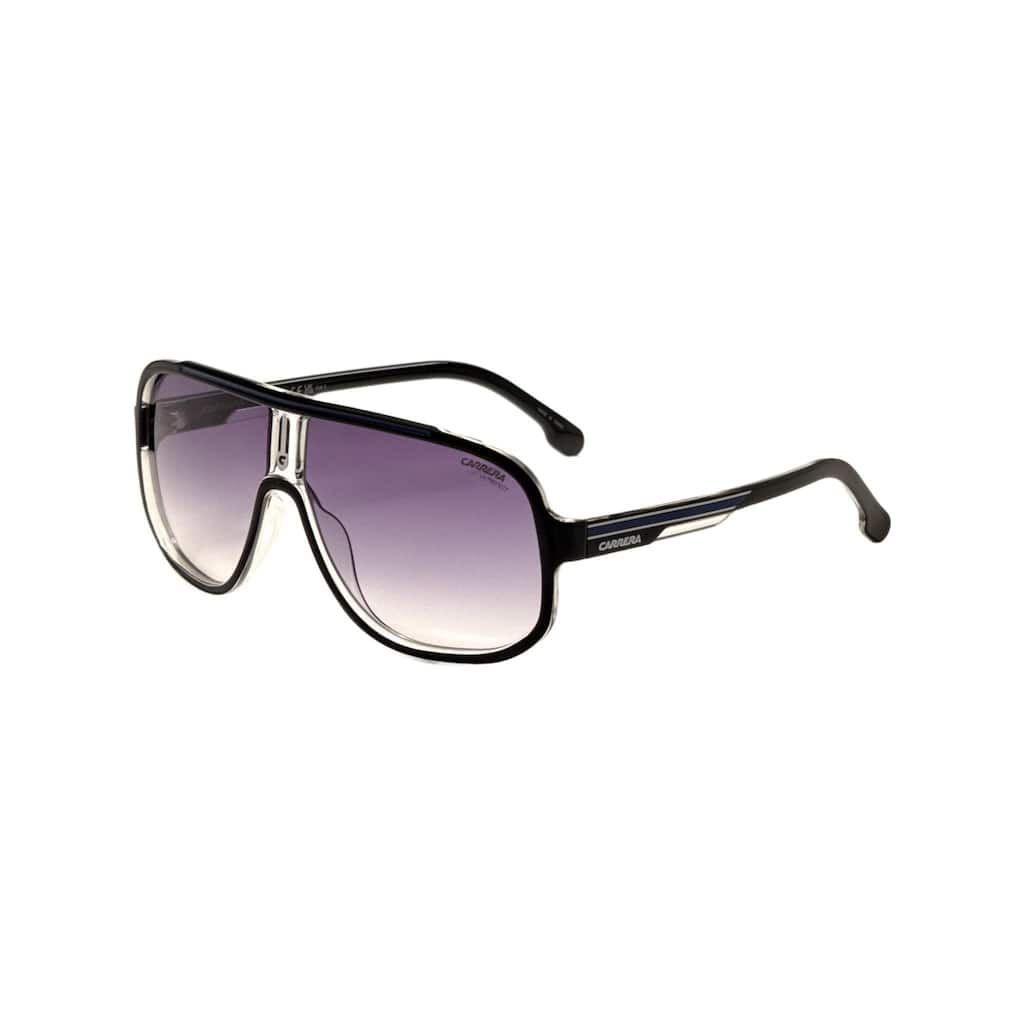 Carrera Men's 63mm Black Blue Sunglasses CA1058-S-D51-08