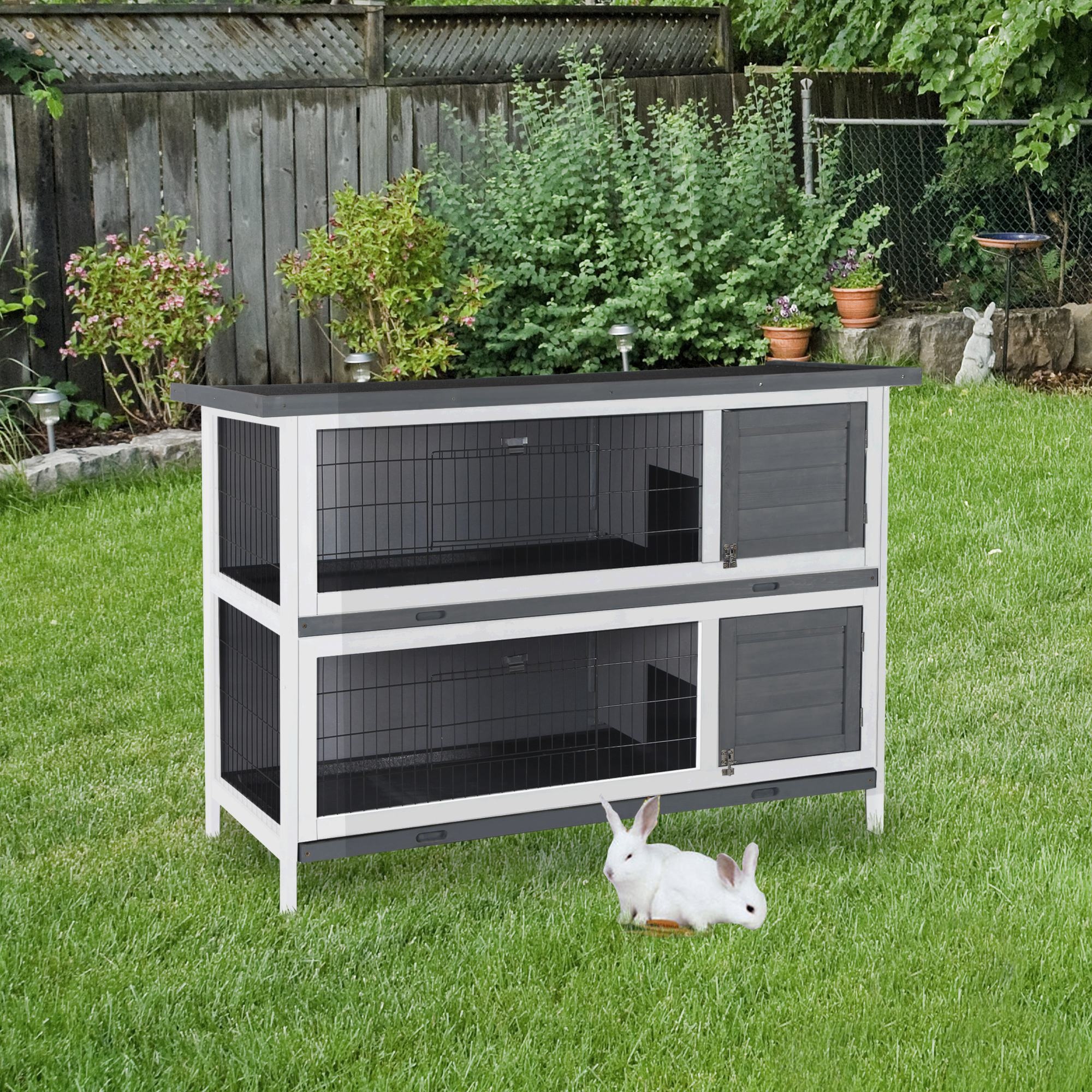 Large rabbit house top