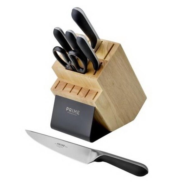 World Kitchen Chicago Cutlery Stainless Steel Block Set 7 Piece World Kitchen Chicago Cutlery Stainless Steel Block Set 7 Piece