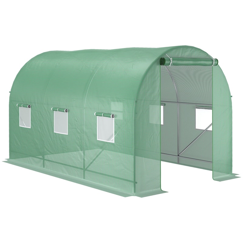 Walk-in Tunnel Greenhouse Hot House