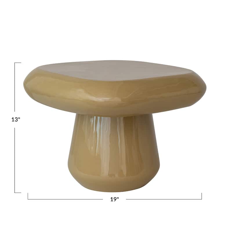 Enameled Metal Table