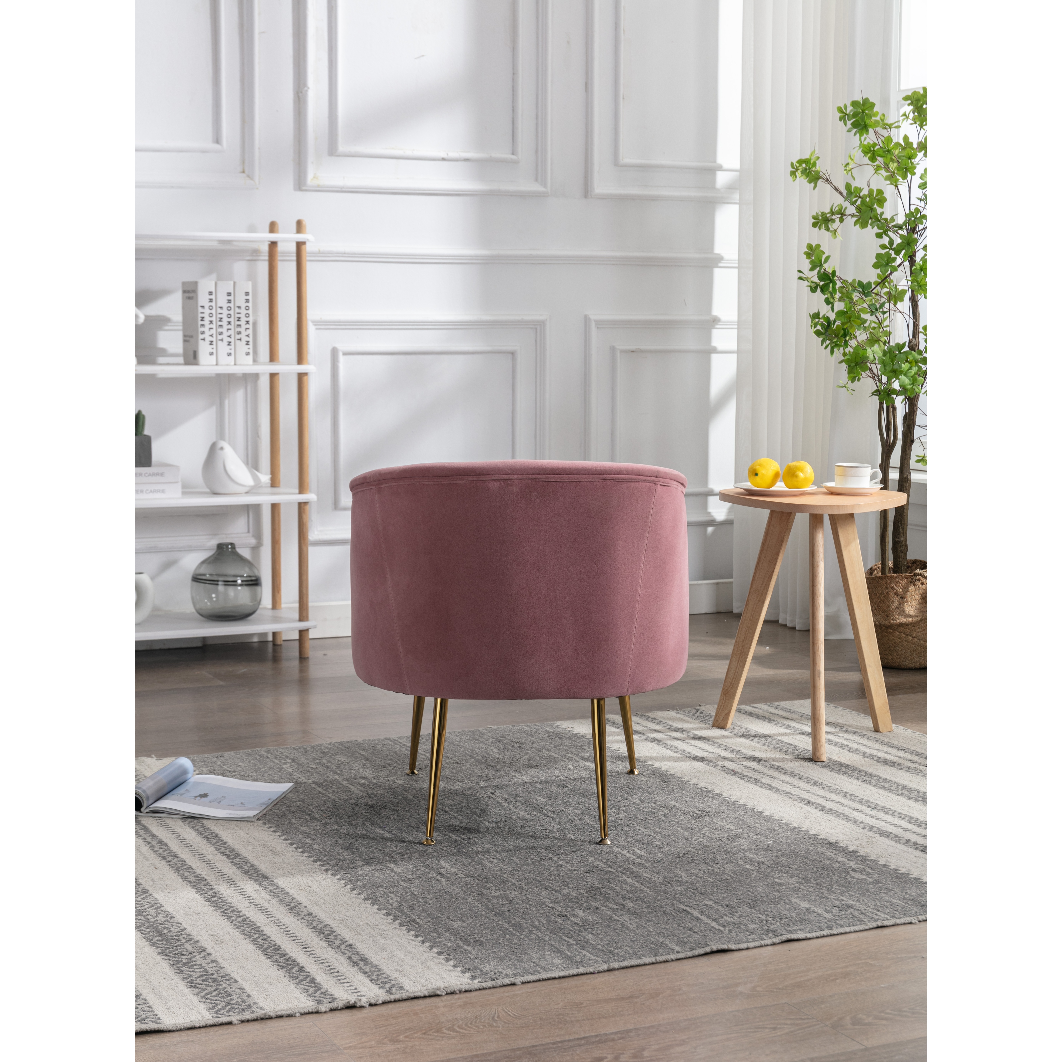 Modern velvet chair b&m shop