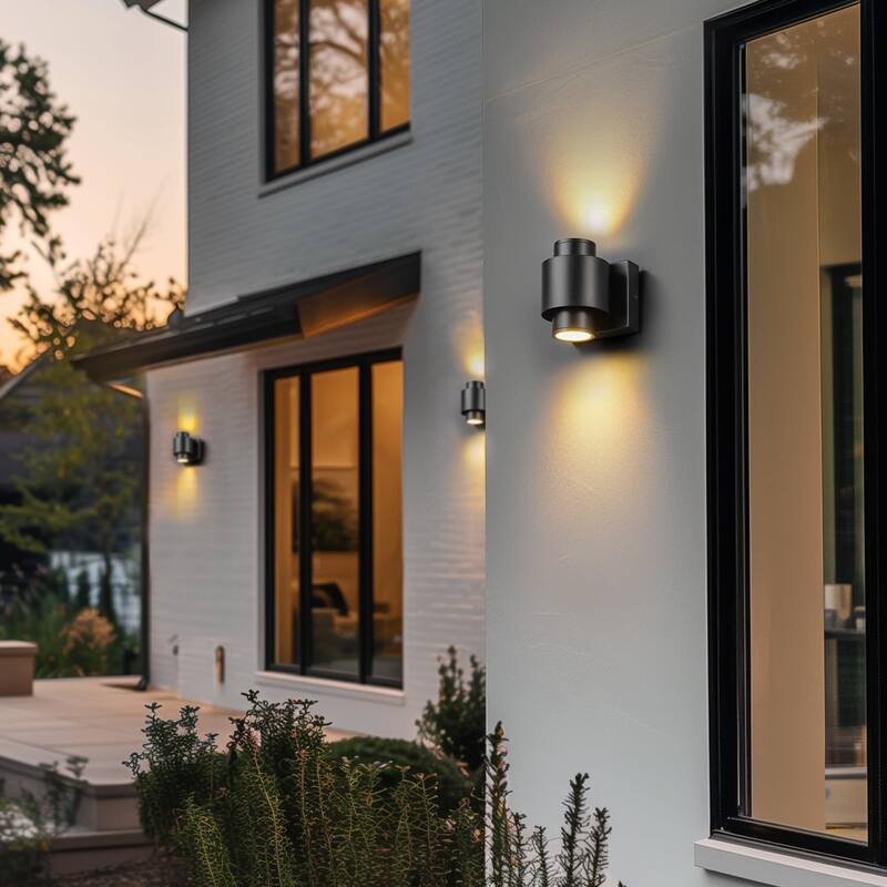 Globe Electric 91009560 6" Tall LED Outdoor Wall Sconce