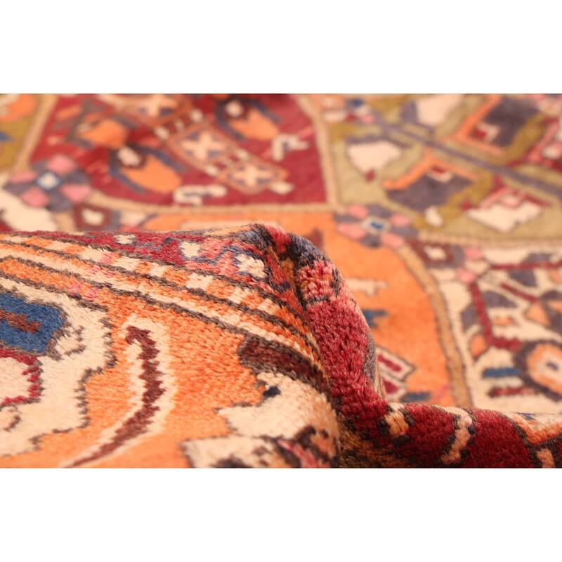 ECARPETGALLERY Hand-knotted Kayseri Red Wool Rug - 6'6 x 9'1