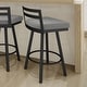 preview thumbnail 30 of 70, Amisco Derek Swivel Bar Stool