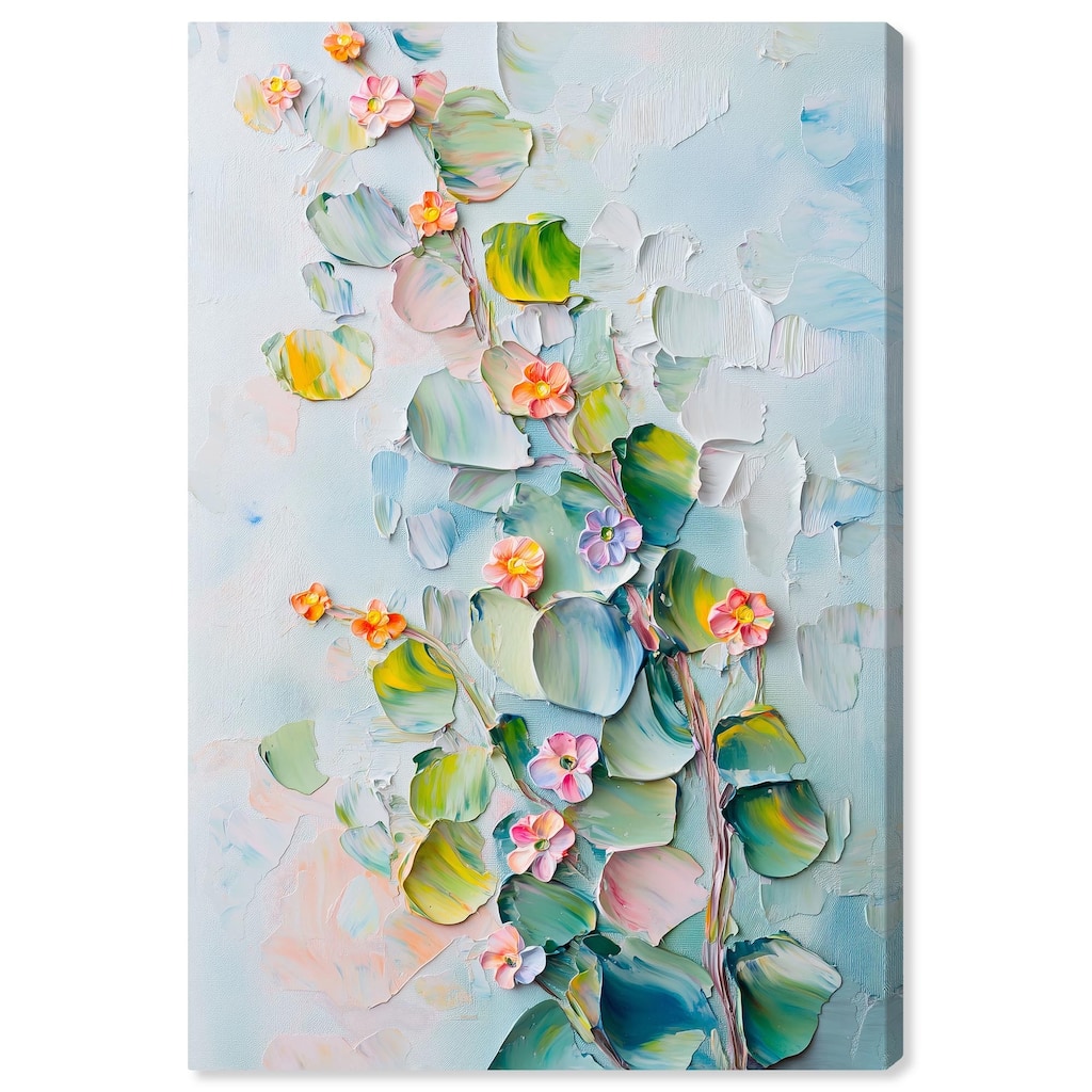 Textured Tendrils I Canvas by Art Remedy, Gallery Wrapped