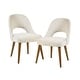 preview thumbnail 50 of 49, INK+IVY Nola Upholstered Dining Side Chairs with Cutout Back design (Set of 2)