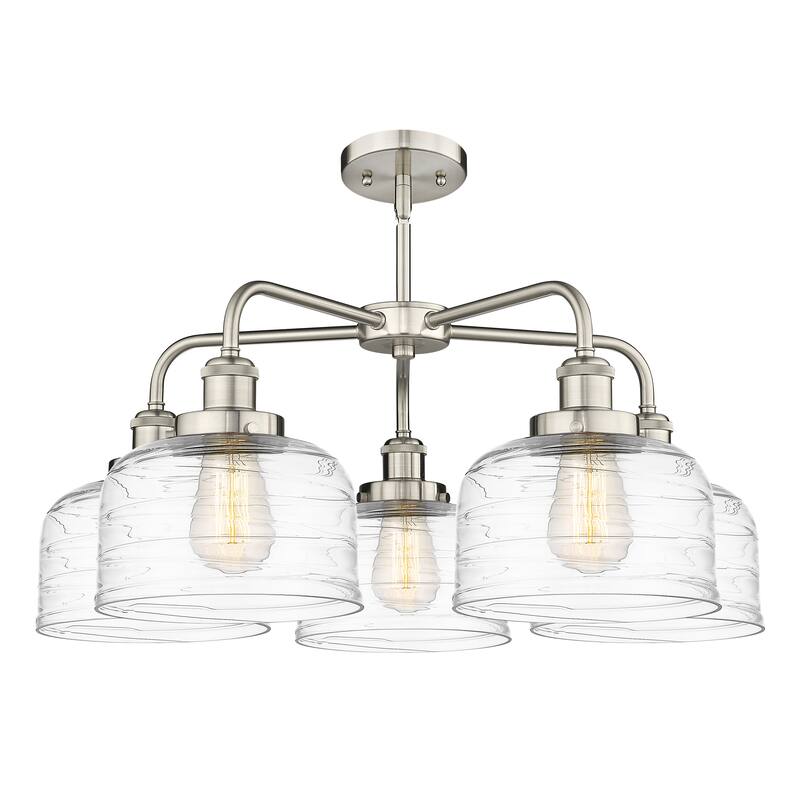 Innovations Lighting Bell - 5 Light 26" Stem Hung Chandelier