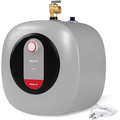 FOGATTI Electric Mini Tank Water Heater 4.0 Gallon - 4.0 Gallon
