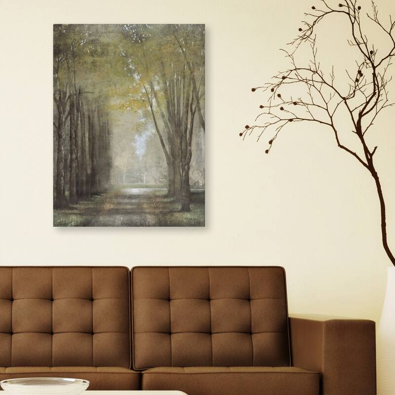 Quietly in the Mist by Williams Canvas Art Print by Williams Canvas Art Print