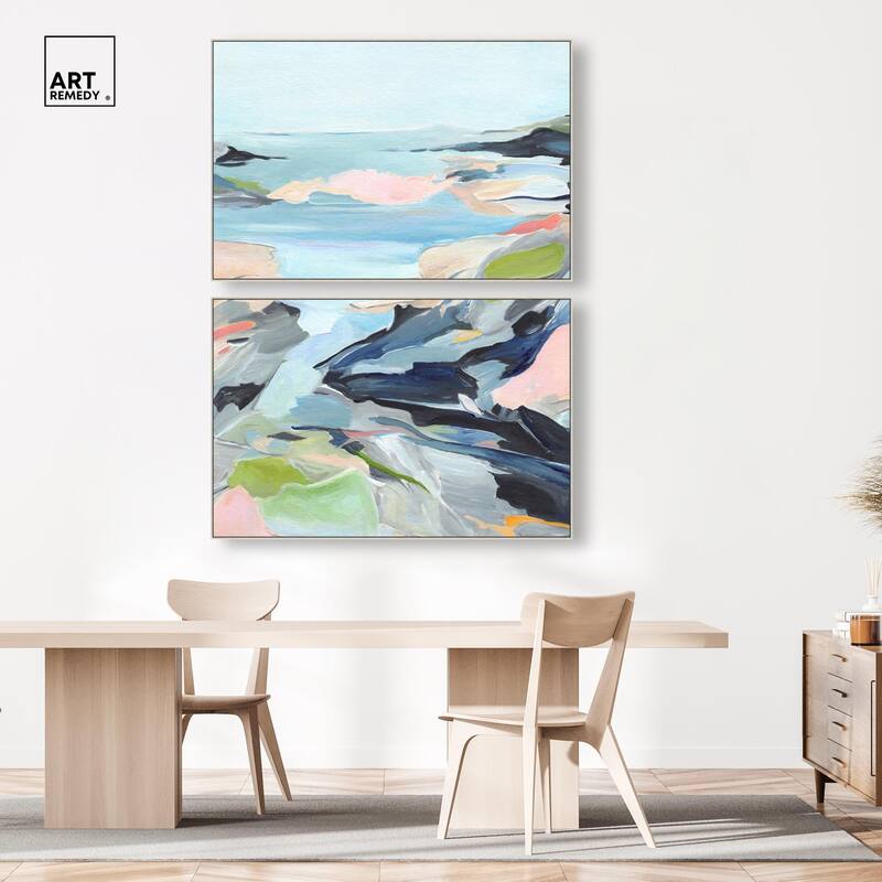 Between Seasons II Canvas Set of 2 by Art Remedy