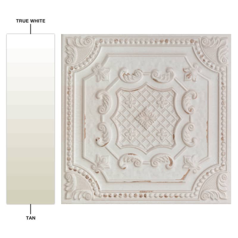 Merola Tile Fitz White 8" x 8" Ceramic Wall Tile