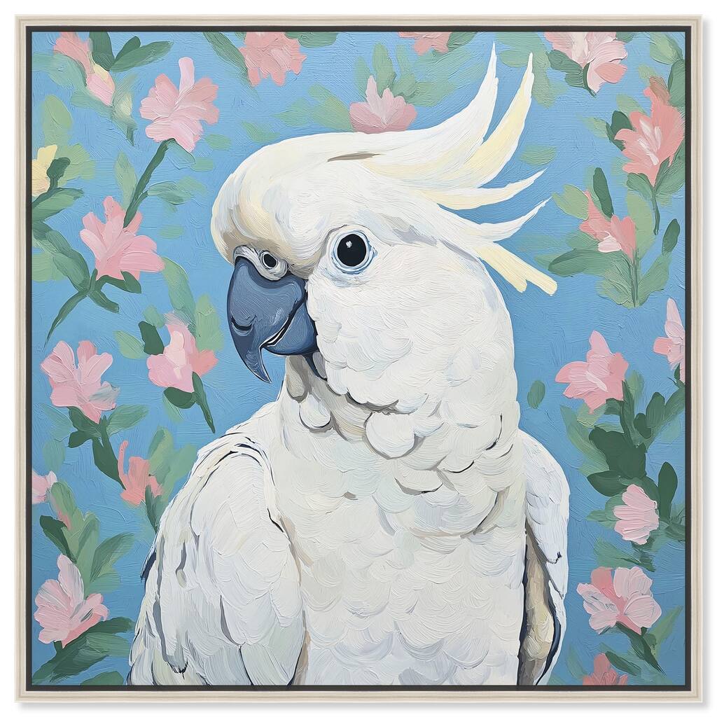 White Cockatoo I Canvas by Art Remedy