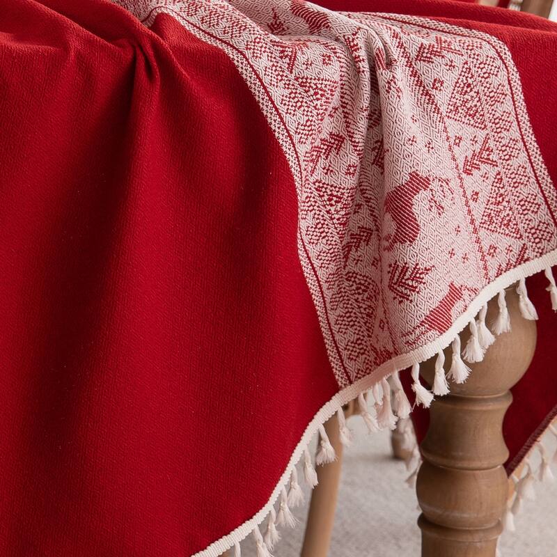 High Quality Washable Rectangle Polyester tablecloths, Wrinkle Resistant Washable Dining Room Table linen for Rectangle Table
