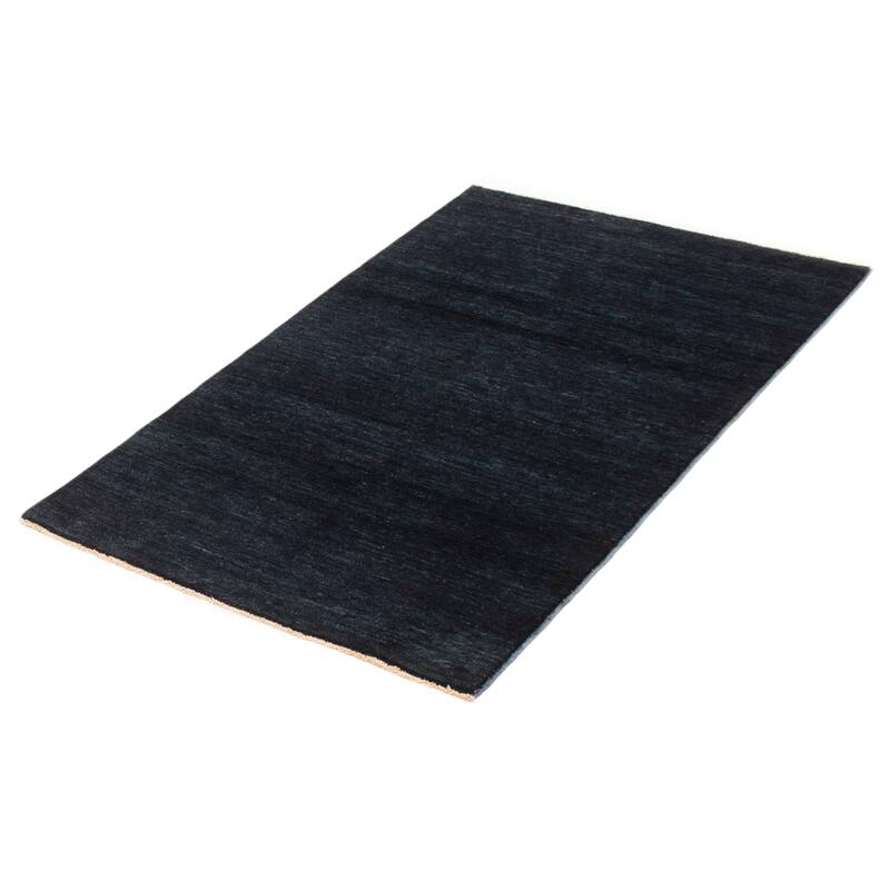 Pak Finest Gabbeh Navy Rug 3'11" x 6'0" - 3'11 x 6'0