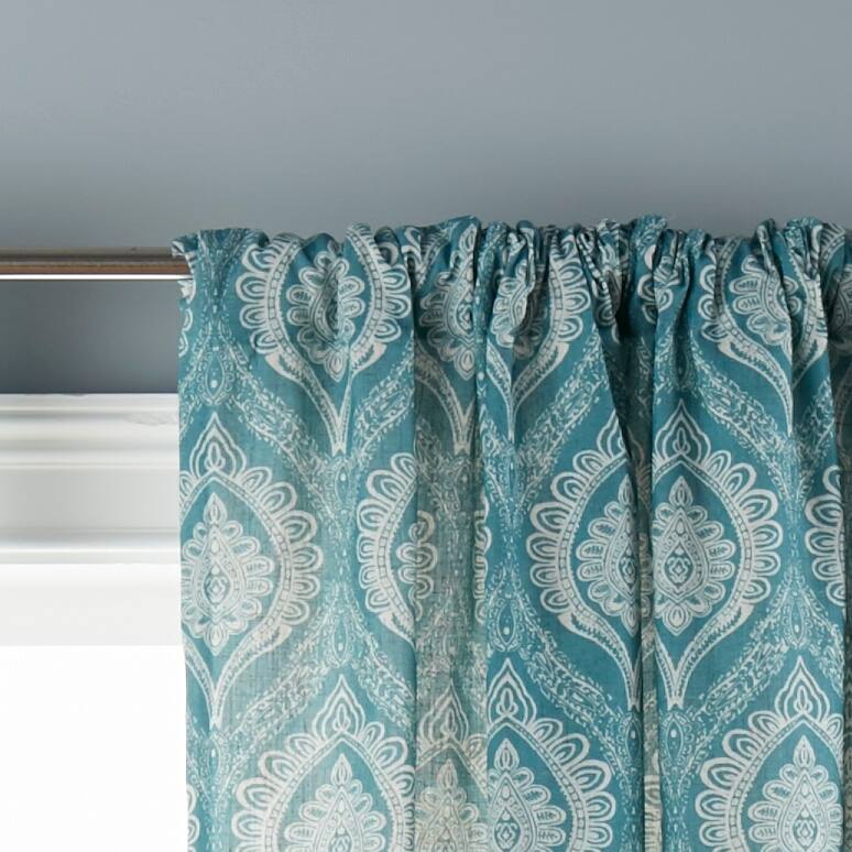 Nanshing Naomi Sheer Rod Pocket Single Curtain Panel - 50 x 84"
