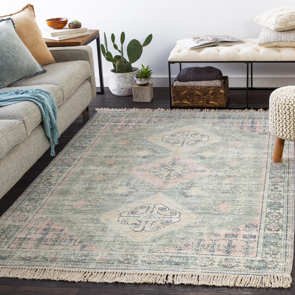 Livabliss Persian Zainab Medallion Area Rug