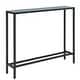 preview thumbnail 8 of 34, SEI Furniture Ham Long Narrow Console Table with Mirrored Top