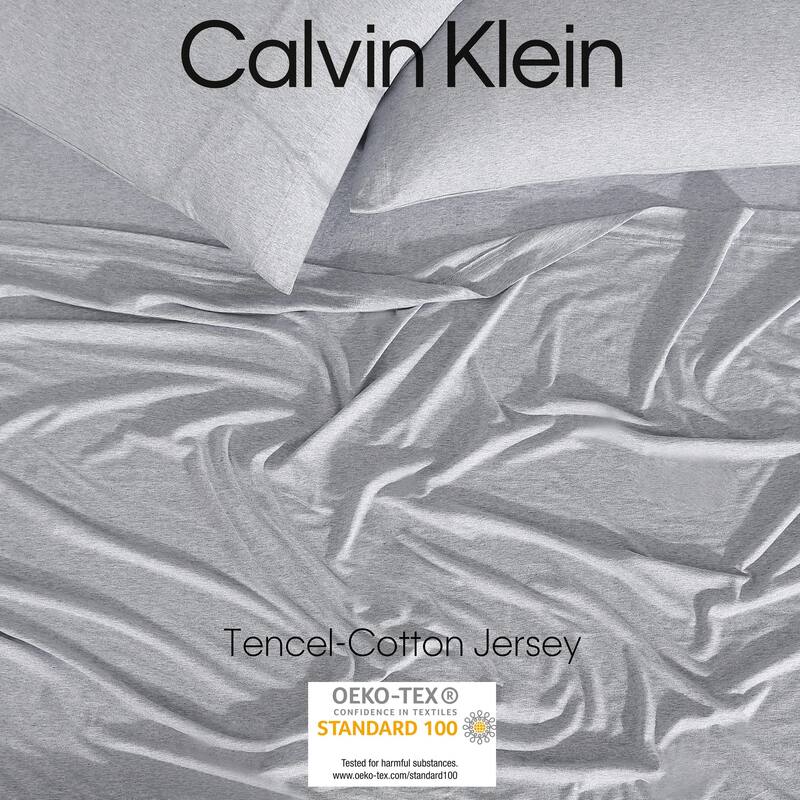 Calvin Klein Modern Cotton Melange Jersey Sheet Set