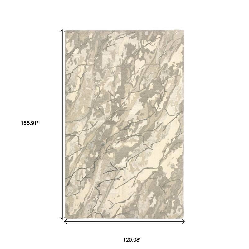 HomeRootsAbstract Modern Rectangle Area Rug