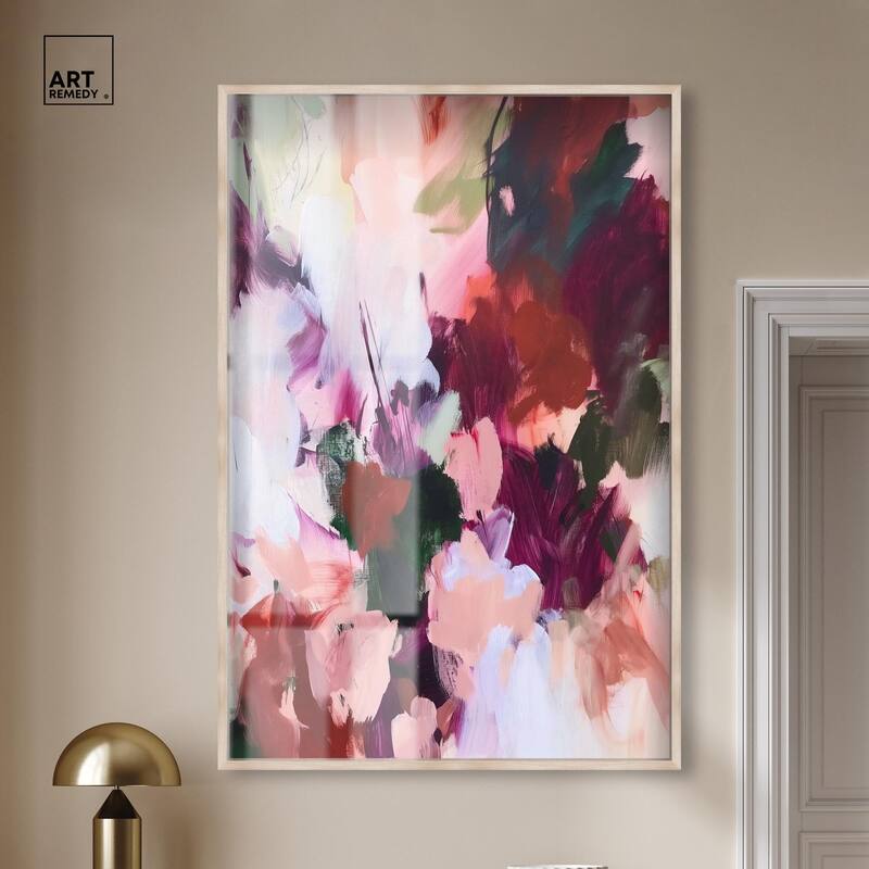 Adelas Garden I Shadowbox by Art Remedy