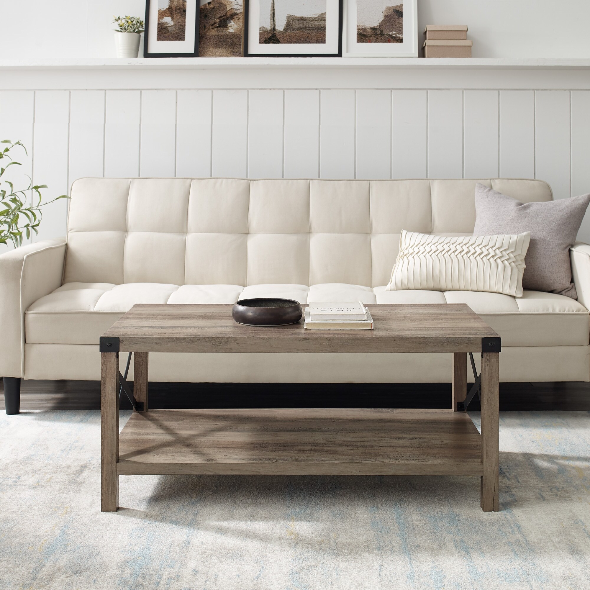 The gray barn kujawa store metal x coffee table