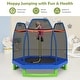 preview thumbnail 13 of 16, 7 Feet Kids Recreational Bounce Jumper Trampoline
