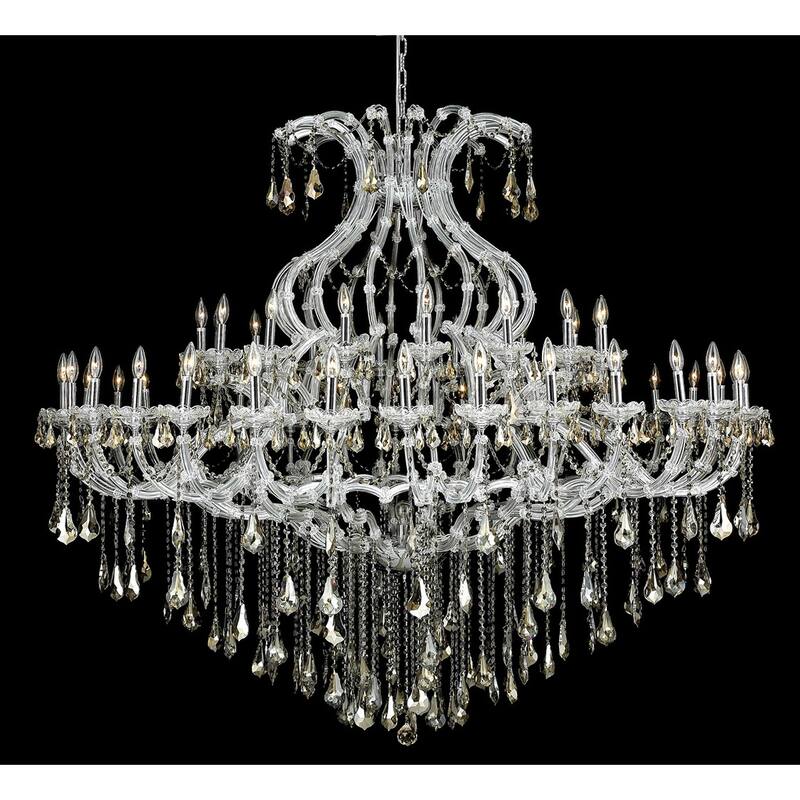 Fleur Illumination 49 light Chrome Chandelier