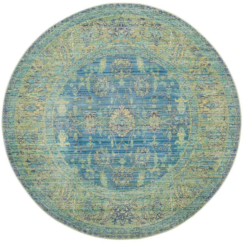 SAFAVIEH Valencia Neva Distressed Vintage Boho Oriental Polyester Rug