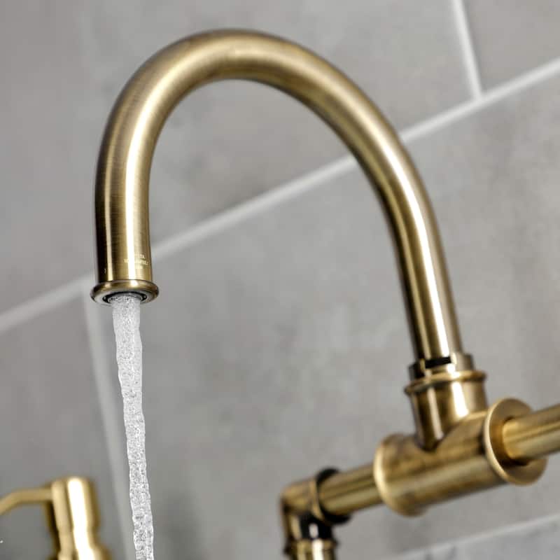 Kingston Brass Belknap Bridge Bathroom Faucet